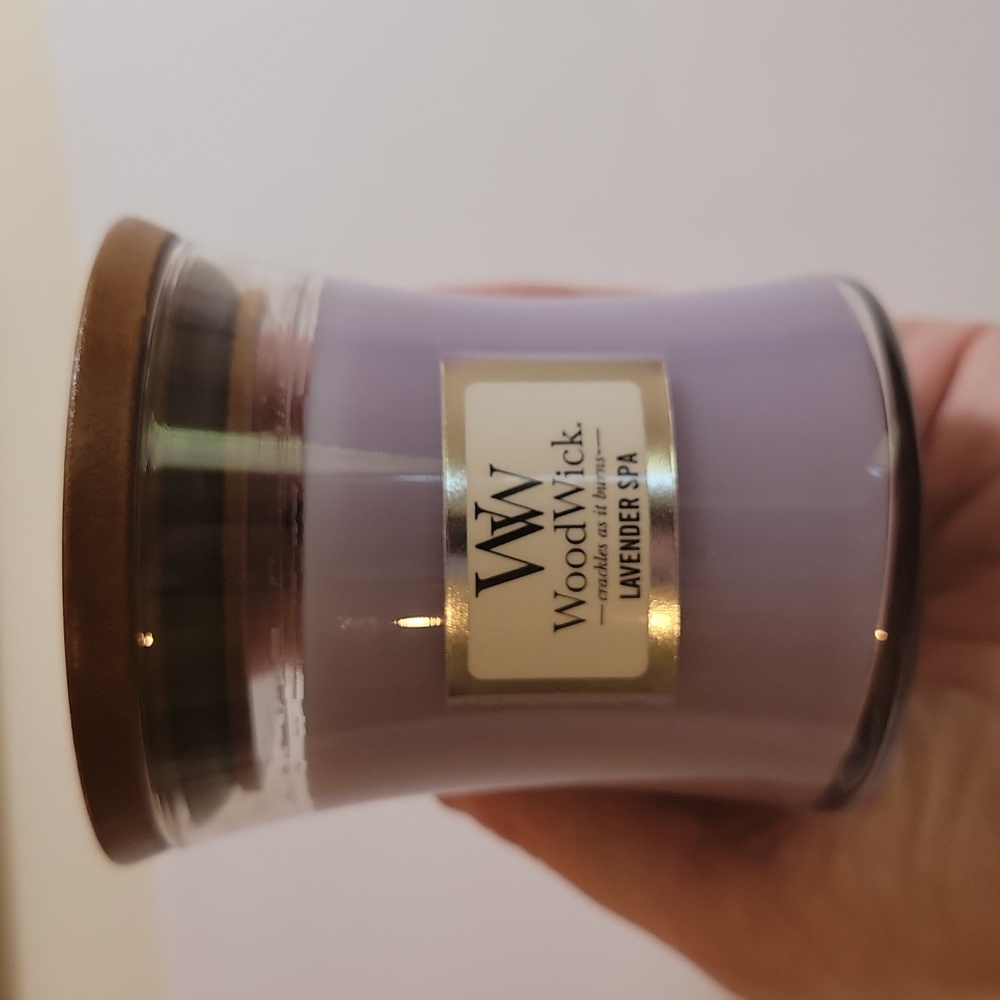 WoodWick Lavender Spa candle